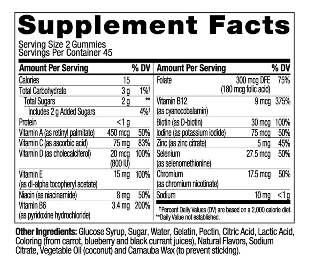 Gomitas Multivitamínicas para Hombre – OLLY