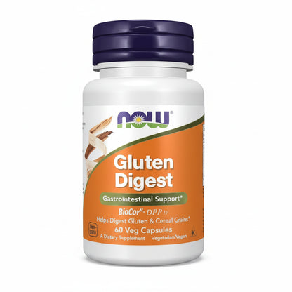 Digestión de gluten cápsulas apoyo digestivo