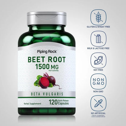 Raíz de Remolacha 1500 mg – Piping Rock