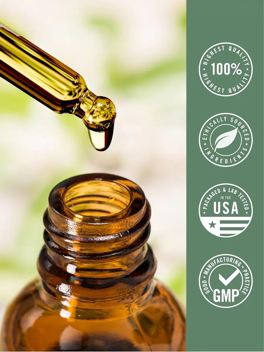 Aceite de orégano orgánico líquido gotas apoyo inmune