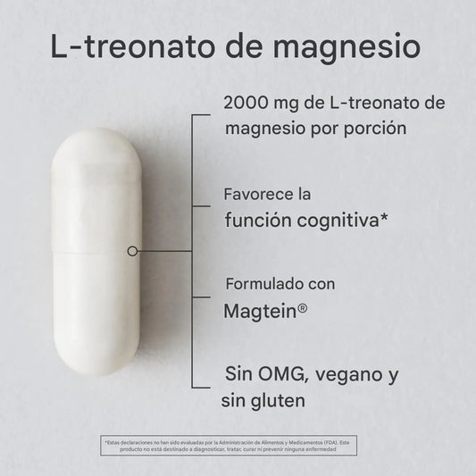 Magtein – Cápsulas de L-Treonato de Magnesio | Sport Research