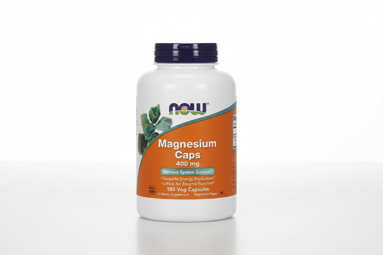 Magnesio 400 mg cápsulas soporte muscular y nervioso