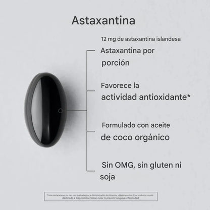 Astaxantina triple resistencia pack 2 apoyo antioxidante