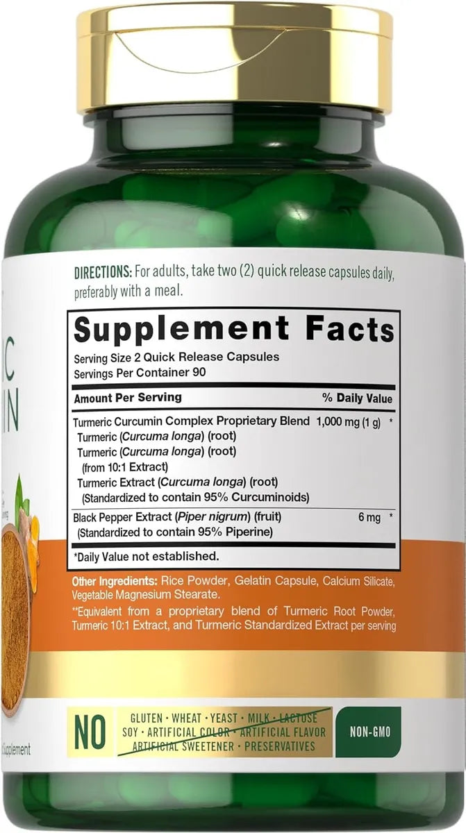 Cúrcuma Curcumina 1000 mg