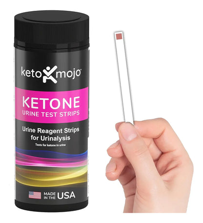 Tiras Reactivas para Cetosis – Cetona Keto-Mojo
