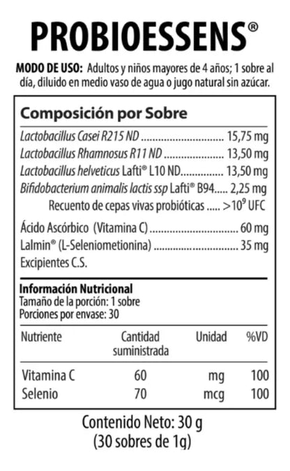 ProbioEssens X10 – Sobres de Probióticos