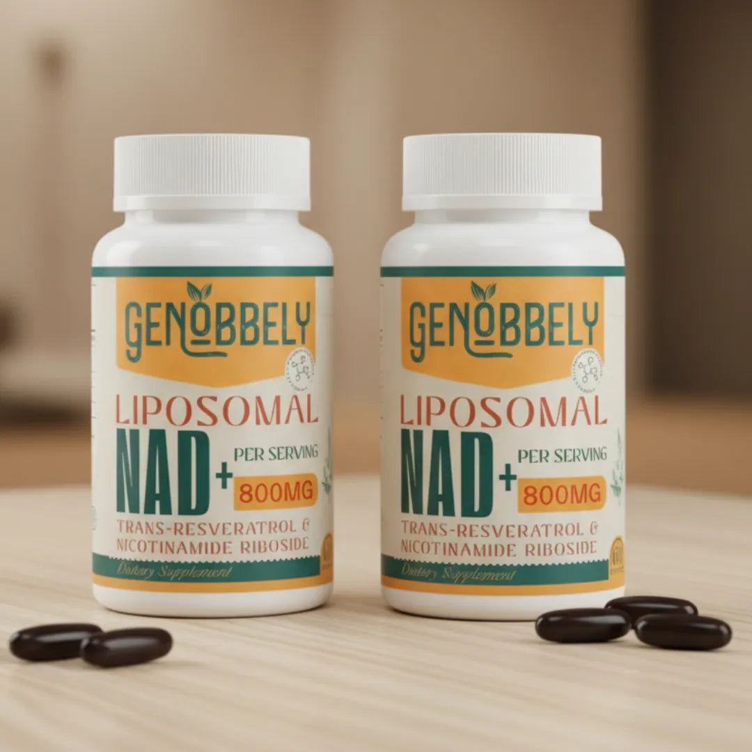nad 800 mg liposomal pack 2 apoyo energético celular