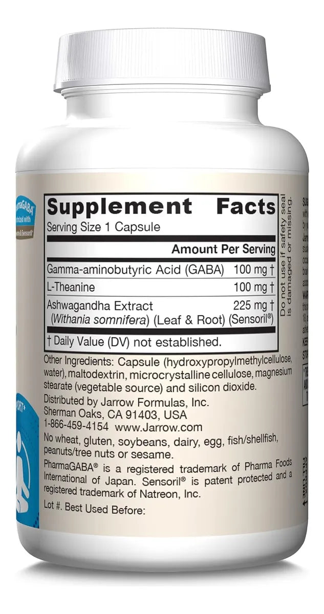GABA Soothe – Jarrow | 30 Cápsulas