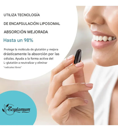 Glutatión Liposomal con Ácido Hialurónico y Resveratrol
