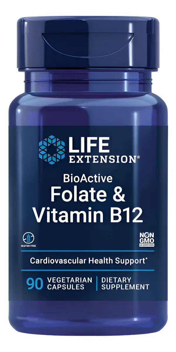 Folato 800 mcg + Vitamina B12 – Life Extension