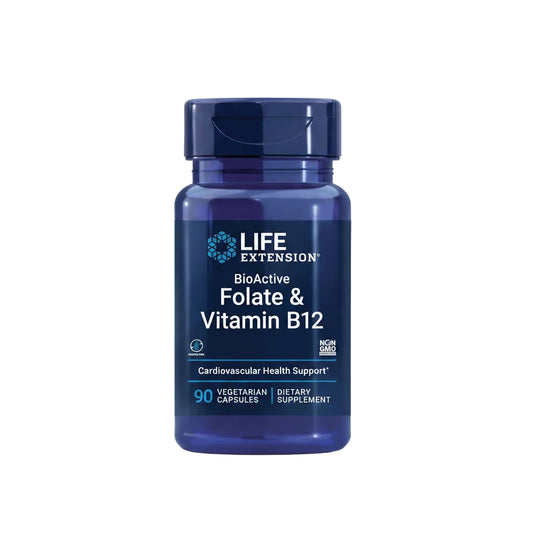 Folato 800 mcg + Vitamina B12 – Life Extension