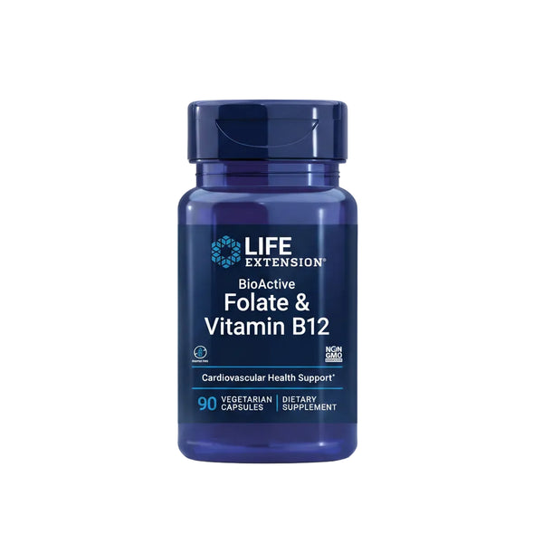 Folato 800 mcg + Vitamina B12 – Life Extension