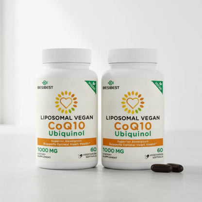 Coenzima q10 1000 mg liposomal pack 2 apoyo energético