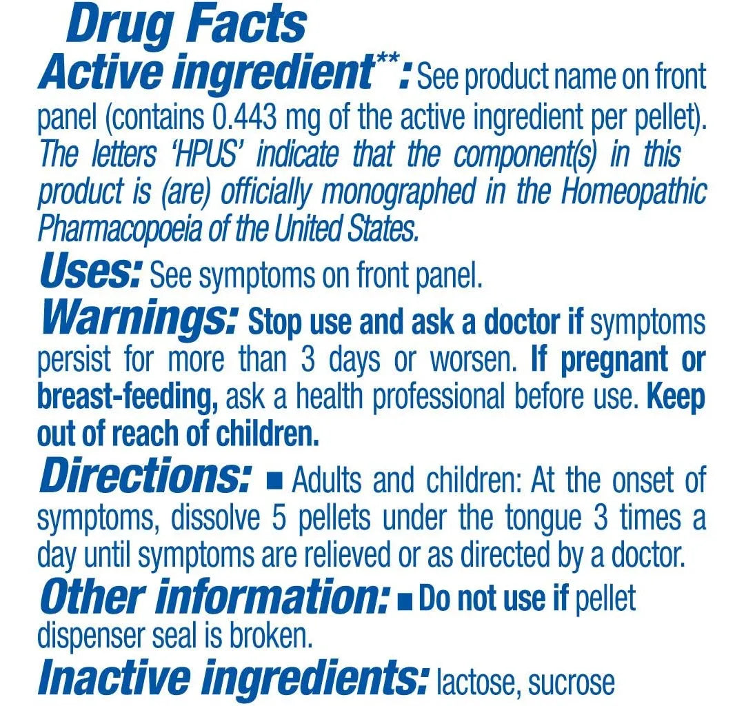 Boiron Aconitum Napellus 30C | Medicamento Homeopático