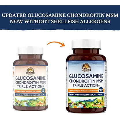 Glucosamina condroitina msm cápsulas apoyo articular
