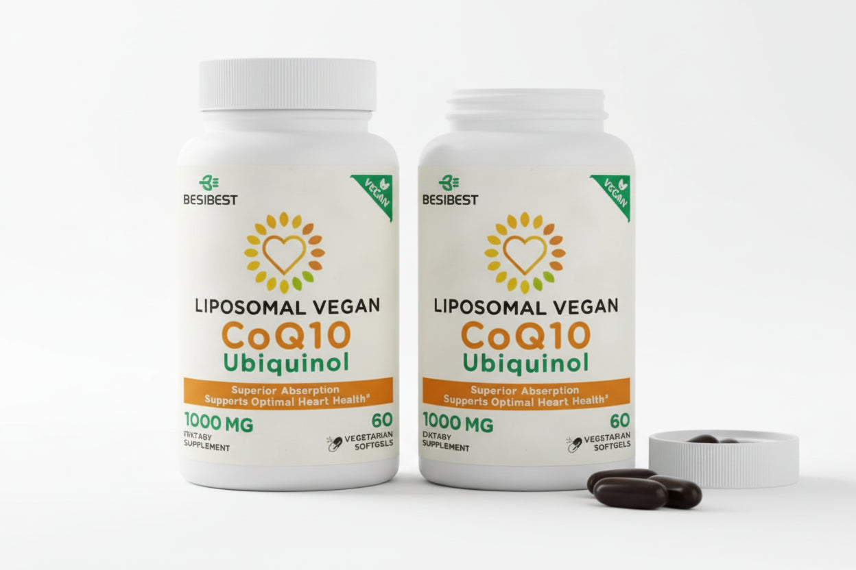 Coenzima q10 1000 mg liposomal pack 2 apoyo energético