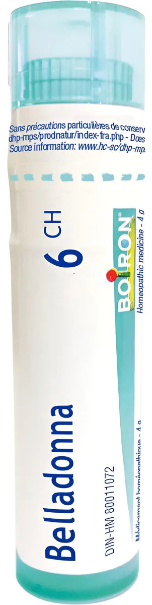 Belladonna – Glóbulos Homeopáticos- BOIRON