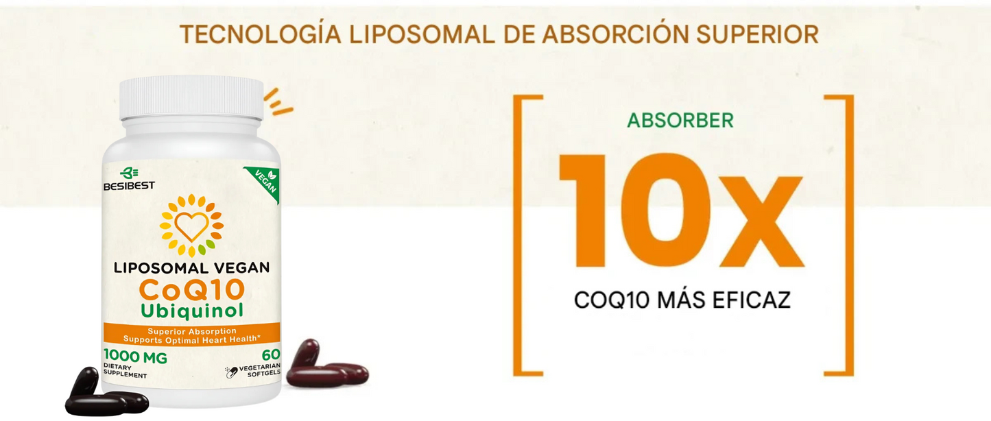 Coenzima Q10 Liposomal 1000 Mg
