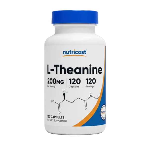 L -Teanina 200 mg – 120 Cápsulas Doble Fuerza