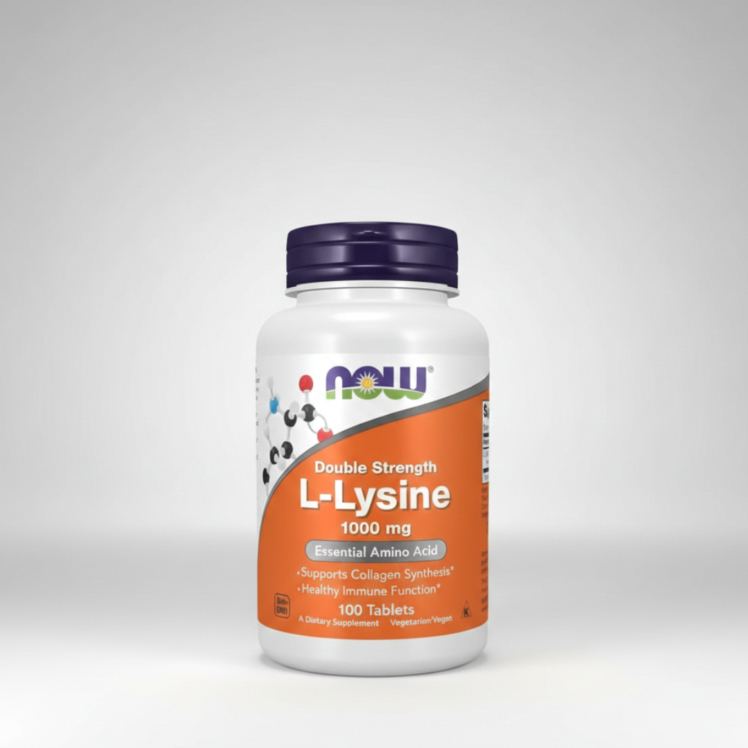 NOW L-Lisina 1000 mg – 100 tabletas