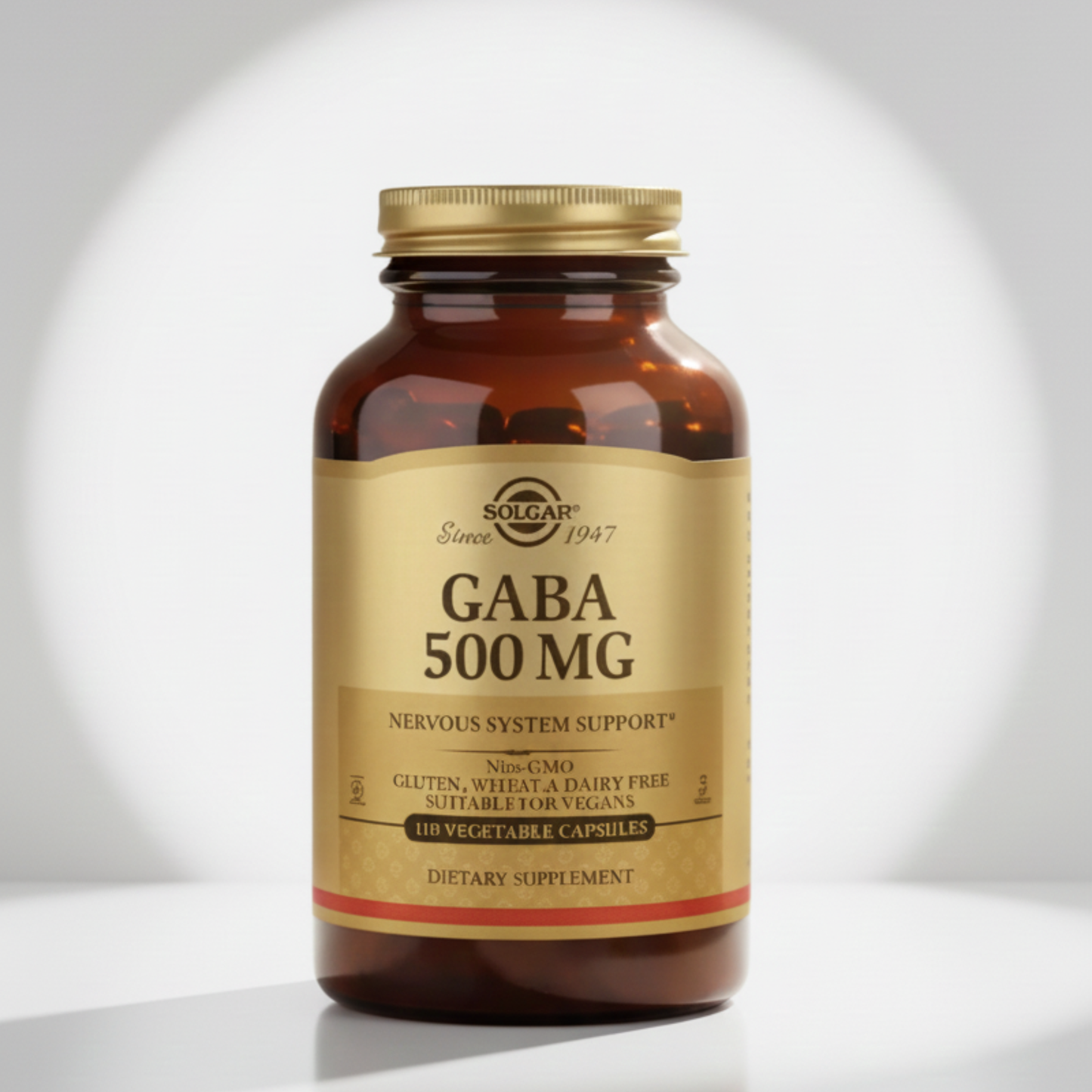 GABA 500 mg – 100 cápsulas vegetales