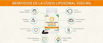 Coenzima Q10 Liposomal 1000 Mg