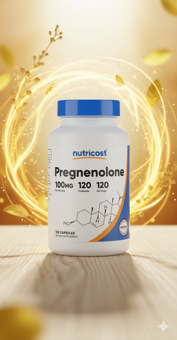 Pregnenolona 100 mg Nutricost