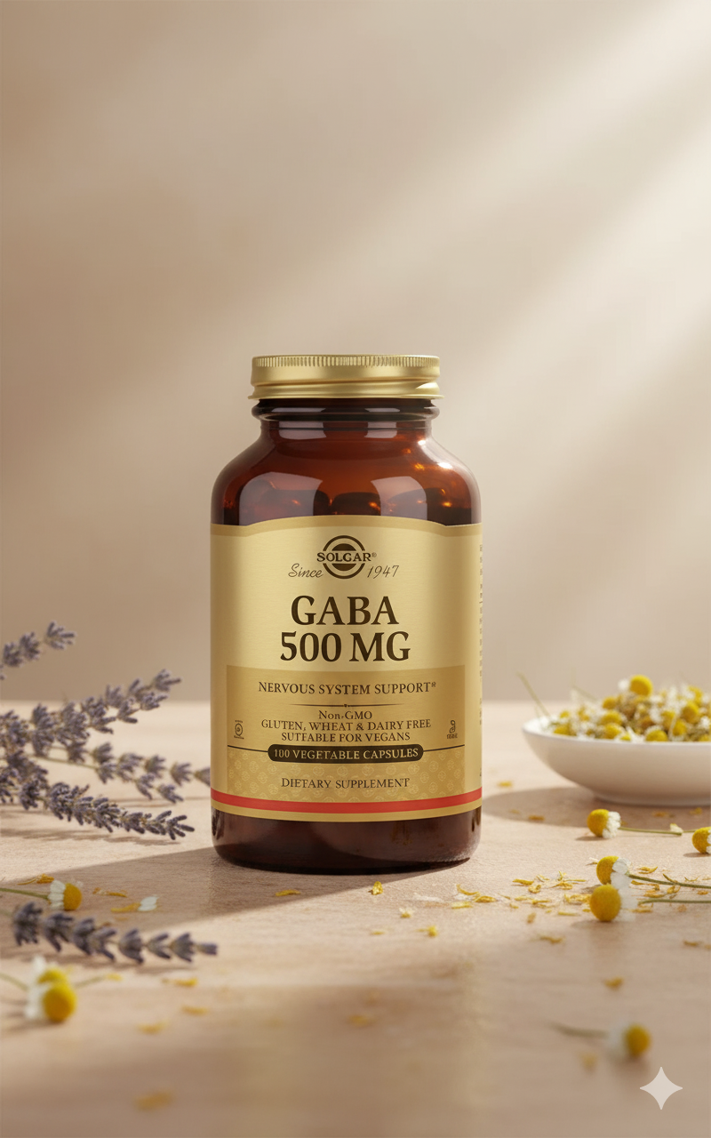 GABA 500 mg – 100 cápsulas vegetales
