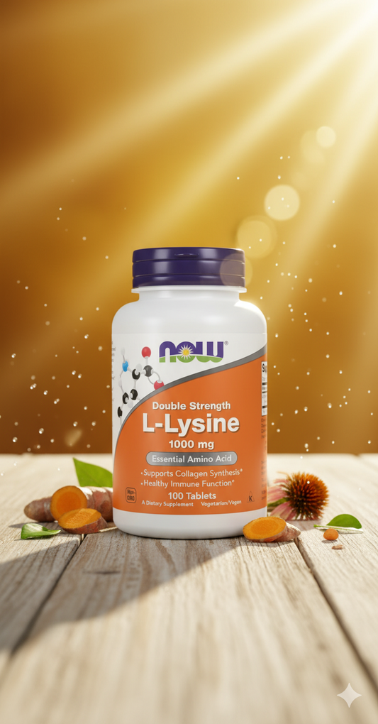 NOW L-Lisina 1000 mg – 100 tabletas