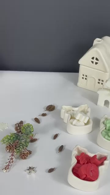 Pebetero Casa navideña