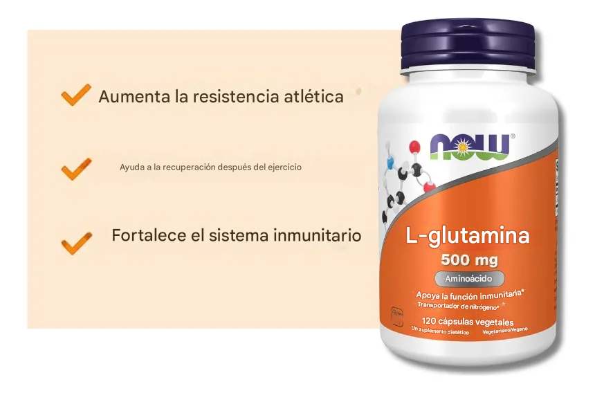 L- Glutamina (500 G) 100% Glutamina Pura
