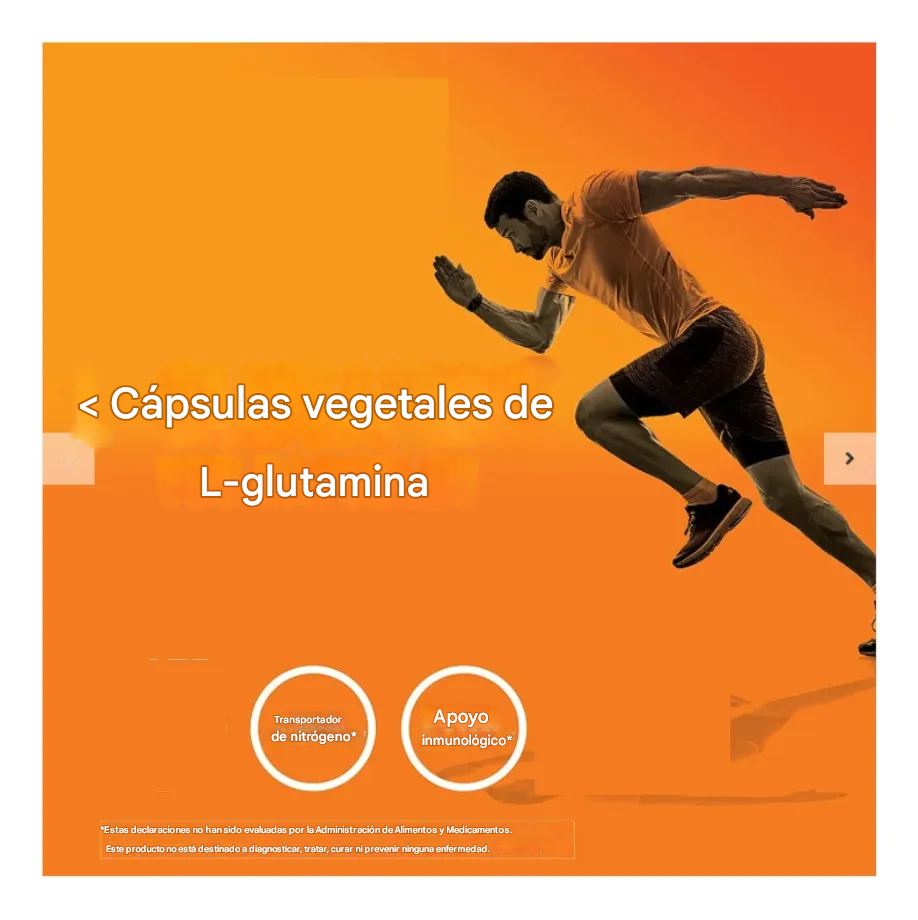 L- Glutamina (500 G) 100% Glutamina Pura