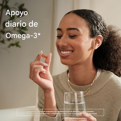 Aceite de salmón 2500 mg Sports Research con EPA y DHA