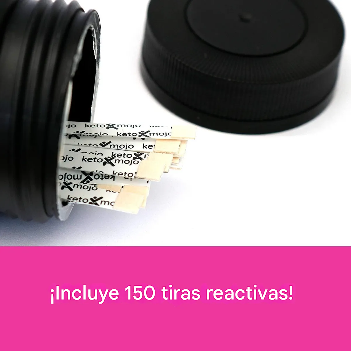 Tiras Reactivas para Cetosis – Cetona Keto-Mojo