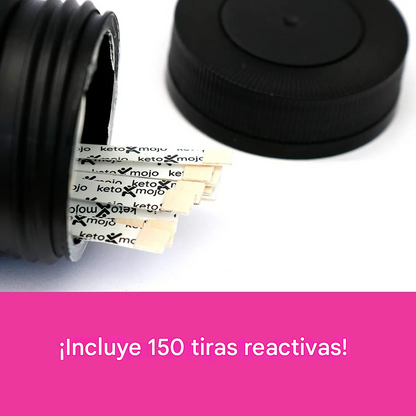 Tiras Reactivas para Cetosis – Cetona Keto-Mojo